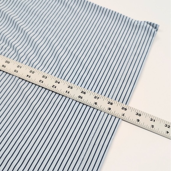 FootJoy Tour Issue Polo Mens‎ Small Blue Striped Performance - Picture 8 of 9